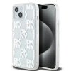 DKNY DKHCP15SLCPEPT iPhone 15 / 14 / 136.1 biały/white hardcase Liquid Glitter Multilogo